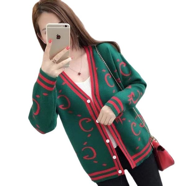 womens sweater knit cardigan jacket ladies all-match sweater new coat loose outer wear jacquard 457, White;black
womens sweater knit cardigan jacket ladies all-match sweater new coat loose outer wear jacquard 457, White;black