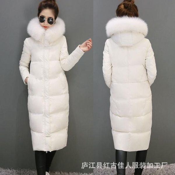 women's down & parkas jacket medium and long 2021 winter korean version fashion slim fit real l fur collar white duck coat, Black
women's down & parkas jacket medium and long 2021 winter korean version fashion slim fit real l fur collar white duck coat, Black
