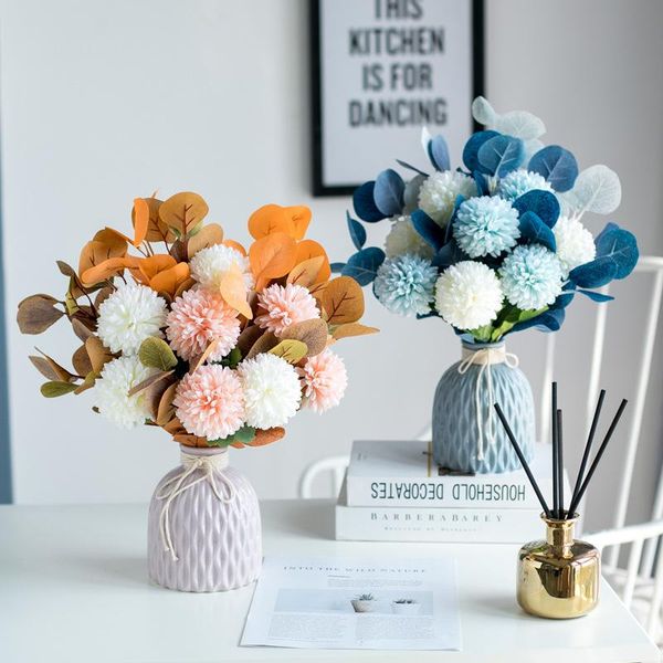 decorative flowers & wreaths artificial hydrangea apple leaf silk bouquets fake flower simulation flannel home party wedding decoration
decorative flowers & wreaths artificial hydrangea apple leaf silk bouquets fake flower simulation flannel home party wedding decoration