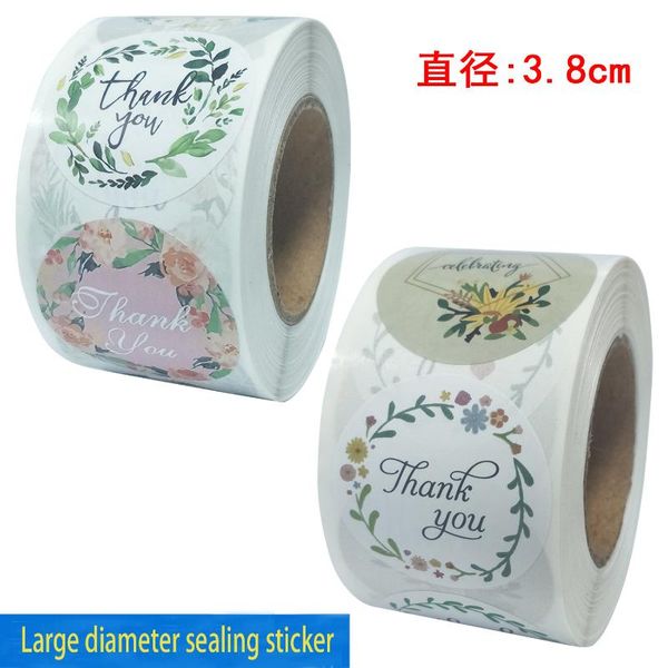 jewelry pouches, bags 3.8cm flower decoration thank you sealing sticker wedding 500pcs/roll happy birthday envelope, Pink;blue
jewelry pouches, bags 3.8cm flower decoration thank you sealing sticker wedding 500pcs/roll happy birthday envelope, Pink;blue