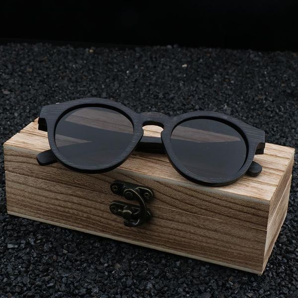 sunglasses womens' eyewear made by natural black bamboo wood wrap polarized fashion glasses men, White;black
sunglasses womens' eyewear made by natural black bamboo wood wrap polarized fashion glasses men, White;black