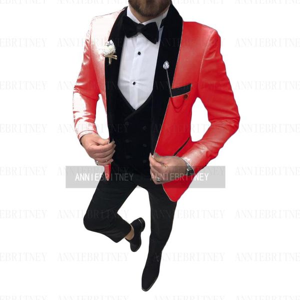 men's suits & blazers arrival slim fit man suit shawl lapel business casual evening dress tuxedo set 3 piece red blazer black pant and, White;black
men's suits & blazers arrival slim fit man suit shawl lapel business casual evening dress tuxedo set 3 piece red blazer black pant and, White;black