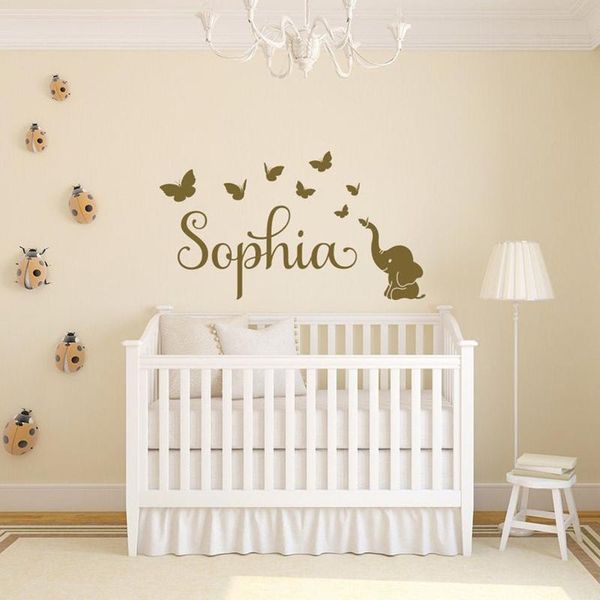 wall stickers elephant with butterflies baby name sticker decal for nursery personalized girl custom kids decals z437
wall stickers elephant with butterflies baby name sticker decal for nursery personalized girl custom kids decals z437