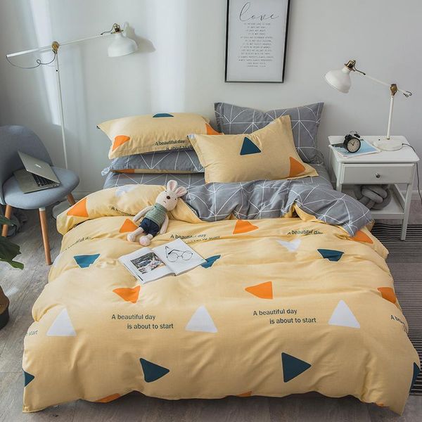 luxury pure cotton geometric bedding set yellow duvet covers bedspreader twin full king size quilt cover sets
luxury pure cotton geometric bedding set yellow duvet covers bedspreader twin full king size quilt cover sets