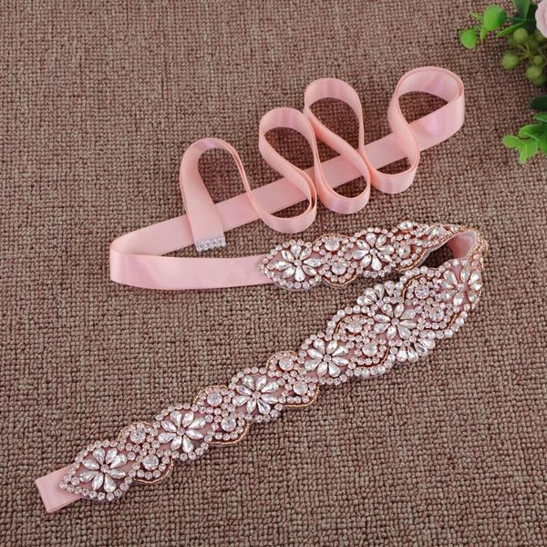 wedding sashes s161b-rg luxury rose gold bride belt rhinestone accessories flower for dresses bridal ribbon evening dressess belts, White
wedding sashes s161b-rg luxury rose gold bride belt rhinestone accessories flower for dresses bridal ribbon evening dressess belts, White