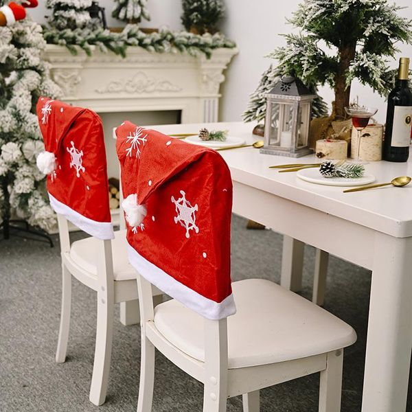 christmas chair covers red santa claus hat back table party decor year navidad decoraciones para el hogar
christmas chair covers red santa claus hat back table party decor year navidad decoraciones para el hogar
