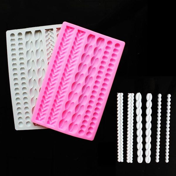 baking moulds cake silicone mold pearl twist braided belt twisted rope surrounding shape fondant diy decorating tools
baking moulds cake silicone mold pearl twist braided belt twisted rope surrounding shape fondant diy decorating tools
