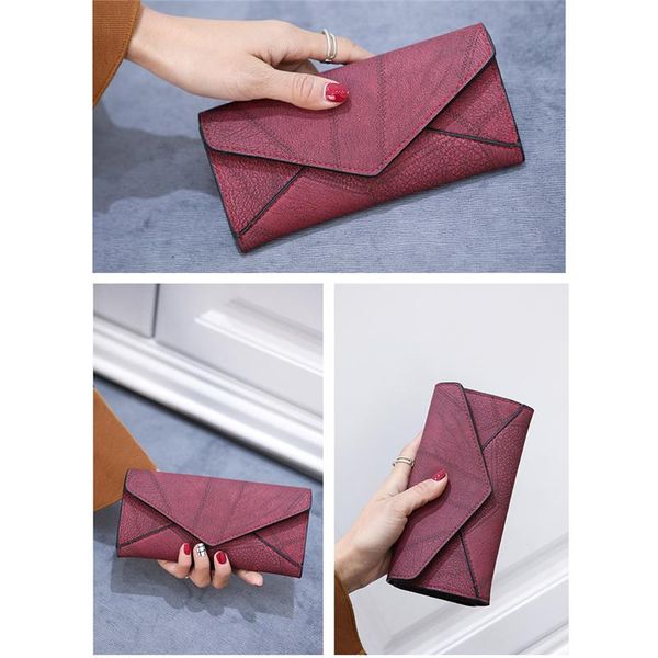 wallets 2021 1pc the latest style wallet women pu leather matte clutch long purse card handbags multiple colors available, Red;black
wallets 2021 1pc the latest style wallet women pu leather matte clutch long purse card handbags multiple colors available, Red;black