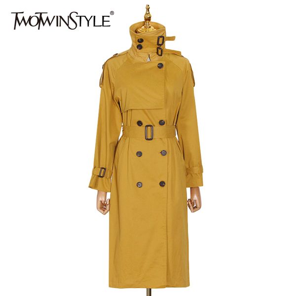 casual double breasted windbreaker for women lapel long sleeve sashes korean windbreakers female fashionable 210423, Tan;black
casual double breasted windbreaker for women lapel long sleeve sashes korean windbreakers female fashionable 210423, Tan;black