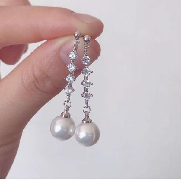 dangle & chandelier 2021 white round pearl earrings female genuine 925 sterling silver bizuteria korean long temperament drop orecchini
dangle & chandelier 2021 white round pearl earrings female genuine 925 sterling silver bizuteria korean long temperament drop orecchini