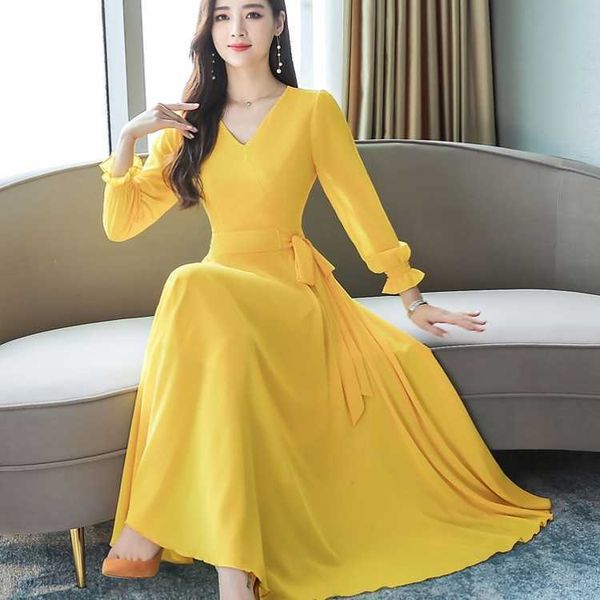 plus size s-3xl autumn bohemian long dress women's bowknot v-neck sleeve women chiffon beach vestidos 210526, Black;gray
plus size s-3xl autumn bohemian long dress women's bowknot v-neck sleeve women chiffon beach vestidos 210526, Black;gray