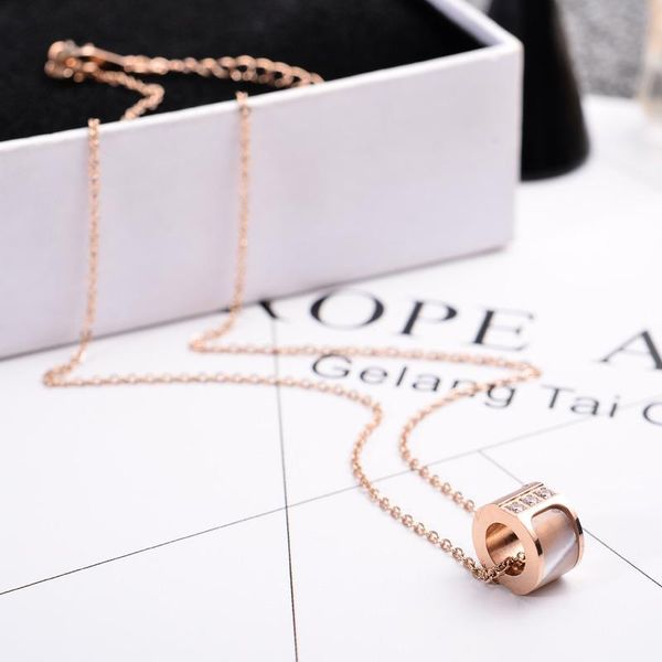 fashion brand woman jewelry rose gold silver color natural shell zircon cz inlay necklace 316 l stainless steel pendant necklaces
fashion brand woman jewelry rose gold silver color natural shell zircon cz inlay necklace 316 l stainless steel pendant necklaces