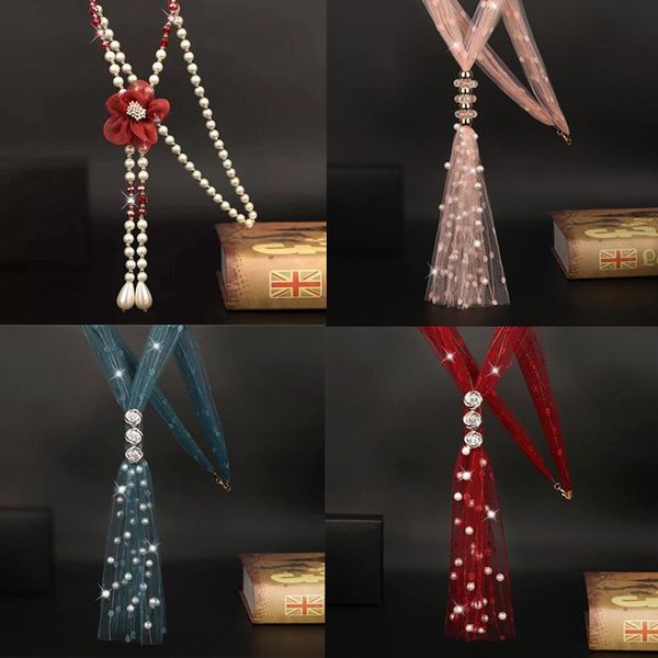 pendant necklaces korean mesh inlaid pearl flower butterfly necklace for women vintage kpop 2021 autumn sweater chain jewelry, Silver
pendant necklaces korean mesh inlaid pearl flower butterfly necklace for women vintage kpop 2021 autumn sweater chain jewelry, Silver