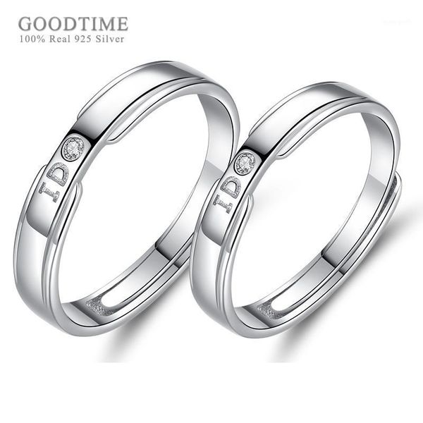 cluster rings fashion 100% real 925 sterling silver wedding couple ring i do zircon drill jewelry anniversary for lover1, Golden;silver
cluster rings fashion 100% real 925 sterling silver wedding couple ring i do zircon drill jewelry anniversary for lover1, Golden;silver