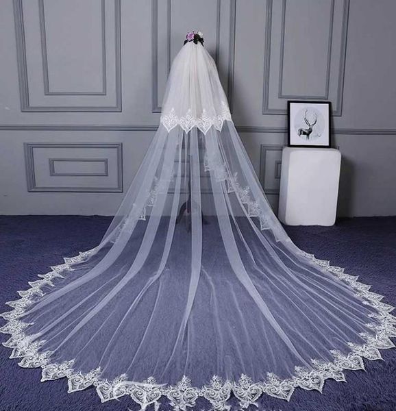 bridal veils 2021 elegant white ivory cathedral length lace appliqued edge blusher face wedding veil customized, Black
bridal veils 2021 elegant white ivory cathedral length lace appliqued edge blusher face wedding veil customized, Black