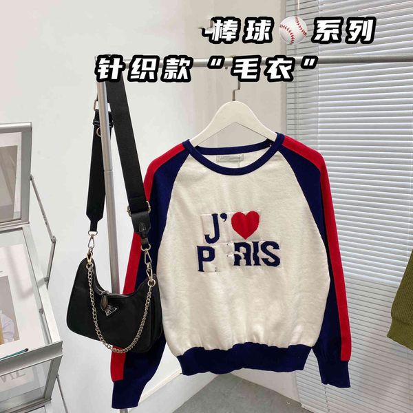 21 qiuchao brand knitted baseball series pullover sweater is fashionable, high-grade, comfortable and easy to wear, White;black
21 qiuchao brand knitted baseball series pullover sweater is fashionable, high-grade, comfortable and easy to wear, White;black