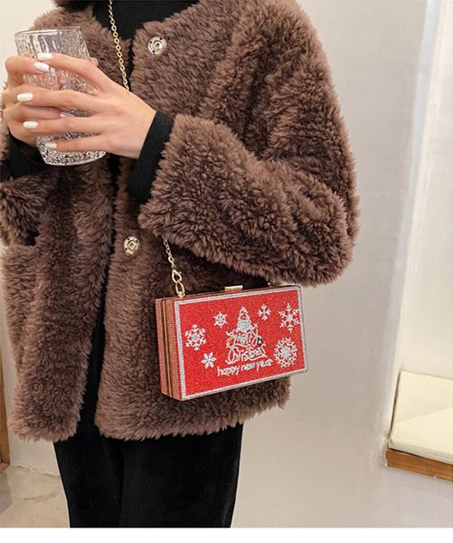 cartoon christmas tree pattern clutch bag women acrylic hard box evening bag diamond party purse luxury bag letter bolsa
cartoon christmas tree pattern clutch bag women acrylic hard box evening bag diamond party purse luxury bag letter bolsa