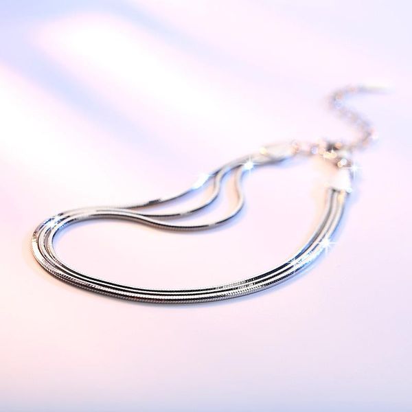 charm bracelets three snake chains bracelet silver plated charms for women korean fashion & bangles femme bileklik scf266, Golden;silver
charm bracelets three snake chains bracelet silver plated charms for women korean fashion & bangles femme bileklik scf266, Golden;silver