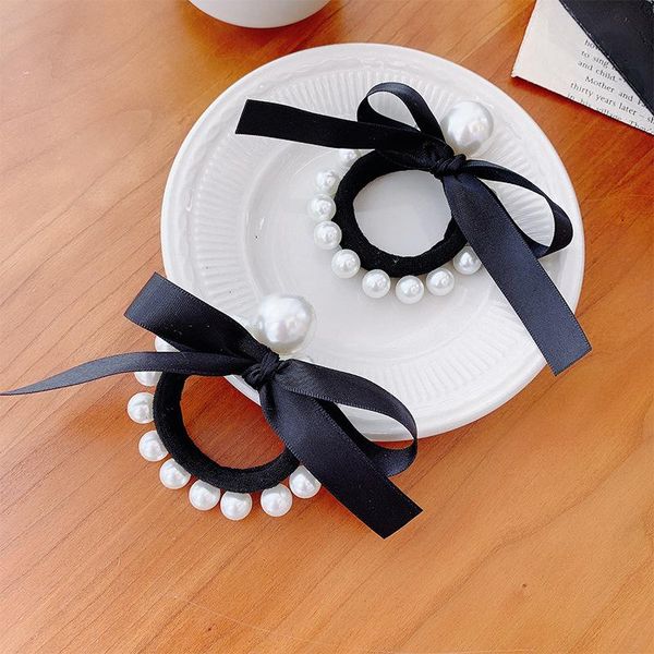 hair clips & barrettes black bow rope retro light luxury pearl ring temperament sweet girl fashion elastic accessories, Golden;silver
hair clips & barrettes black bow rope retro light luxury pearl ring temperament sweet girl fashion elastic accessories, Golden;silver
