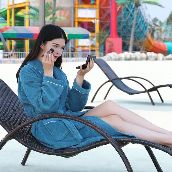 women's sleepwear solid el robe cotton robes toweling terry lovers men and women bathrobe soft sleeprobe female casual homewear, Black;red
women's sleepwear solid el robe cotton robes toweling terry lovers men and women bathrobe soft sleeprobe female casual homewear, Black;red