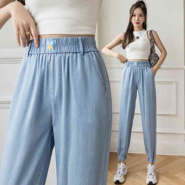 women's pants & capris tencel jeans women's summer harem pants thin section high waist loose nine-point ice silk env4, Black;white
women's pants & capris tencel jeans women's summer harem pants thin section high waist loose nine-point ice silk env4, Black;white