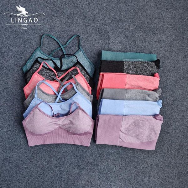 yoga outfit seamless set workout sportswear gym clothing high waist women leggings tights padded push-up sports bra 2 pcs suits
yoga outfit seamless set workout sportswear gym clothing high waist women leggings tights padded push-up sports bra 2 pcs suits