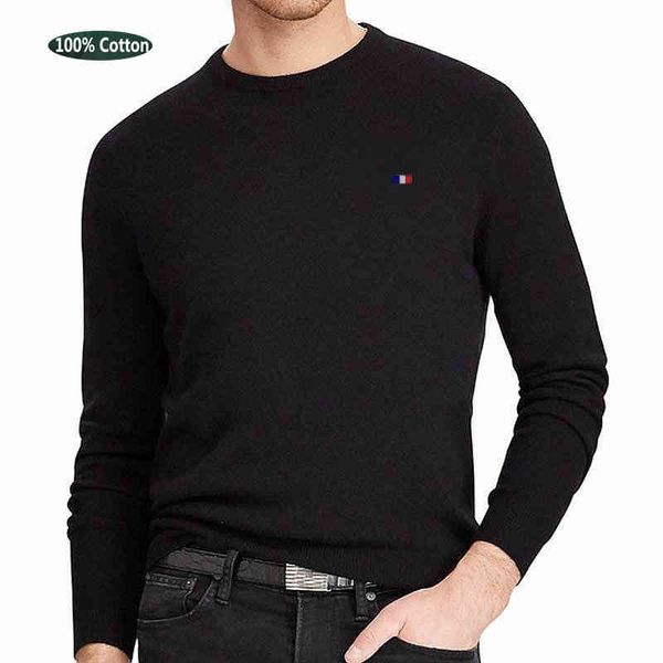 long sve pullover 100% cotton et men's o-neck embroidered fashion casual base fit sweater shirt top, Black
long sve pullover 100% cotton et men's o-neck embroidered fashion casual base fit sweater shirt top, Black