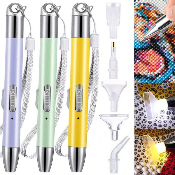 sewing notions & tools upgrade style usb charge diamond painting pen led drill 5d with 2 light modes no need cable, Black
sewing notions & tools upgrade style usb charge diamond painting pen led drill 5d with 2 light modes no need cable, Black
