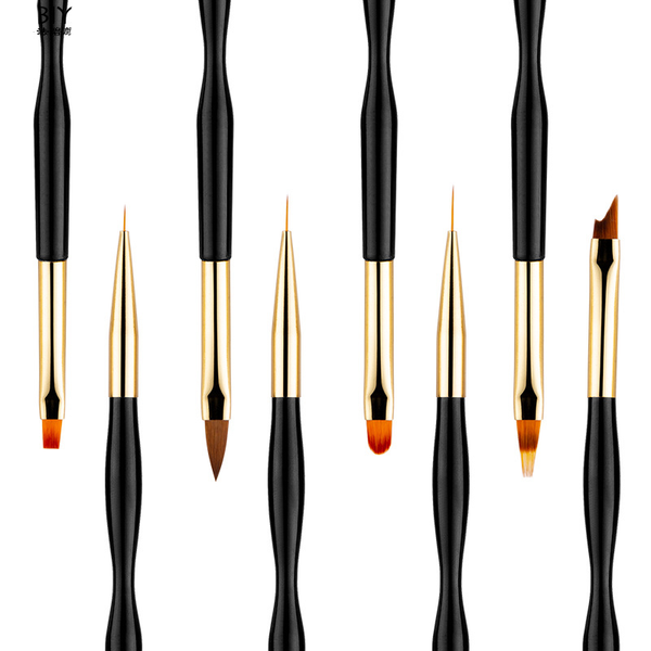 nail art brush set manicure tools double headed gradient gel polish builder drawing carving brushes painting pen, Yellow
nail art brush set manicure tools double headed gradient gel polish builder drawing carving brushes painting pen, Yellow