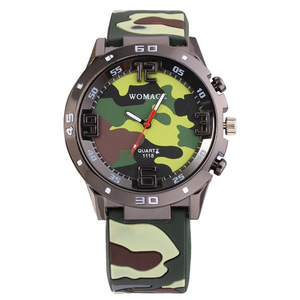 brand luxury watches classic fashion watch designer watch military camouflage children's silica gel outdoor sports quartz men's, Slivery;brown
brand luxury watches classic fashion watch designer watch military camouflage children's silica gel outdoor sports quartz men's, Slivery;brown