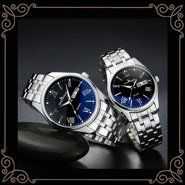 wristwatches keep in touch couple watches for lovers stainless steel quartz watch men waterproof week calendar ladies fashion reloj, Slivery;brown
wristwatches keep in touch couple watches for lovers stainless steel quartz watch men waterproof week calendar ladies fashion reloj, Slivery;brown