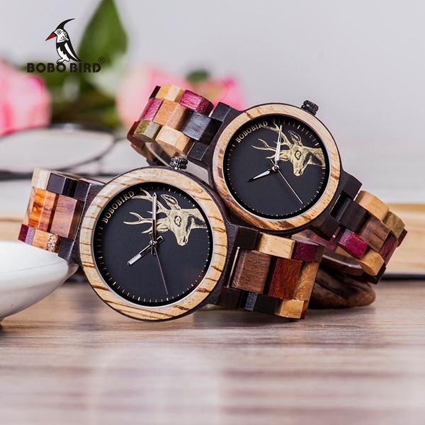 wristwatches relogio masculino bobo bird couple watches colorful wood band week date display waterproof accept customize quartz wristwatch, Slivery;brown
wristwatches relogio masculino bobo bird couple watches colorful wood band week date display waterproof accept customize quartz wristwatch, Slivery;brown
