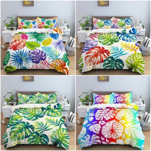 bedding sets tropical leaves 3d set duvet cover king full twin size bed luxury 2/3pcs
bedding sets tropical leaves 3d set duvet cover king full twin size bed luxury 2/3pcs