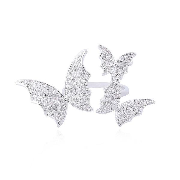wedding rings copper inlaid butterfly opening adjustable micro-inlaid zircon ring women's sweet luxury cute live cross-border jewelry, Slivery;golden
wedding rings copper inlaid butterfly opening adjustable micro-inlaid zircon ring women's sweet luxury cute live cross-border jewelry, Slivery;golden
