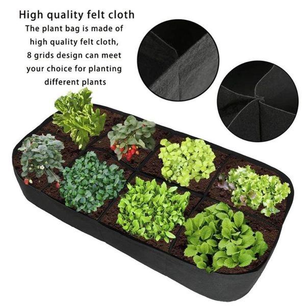 planters & pots grow bag fabric garden plant bed vegetable plante seedling gallon tree handle 4/8-hole rectangular container planting
planters & pots grow bag fabric garden plant bed vegetable plante seedling gallon tree handle 4/8-hole rectangular container planting