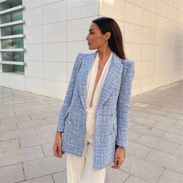 women blazer double-breasted long sleeves checkered textured suit fashion casual chic lady woman 211006, White;black
women blazer double-breasted long sleeves checkered textured suit fashion casual chic lady woman 211006, White;black
