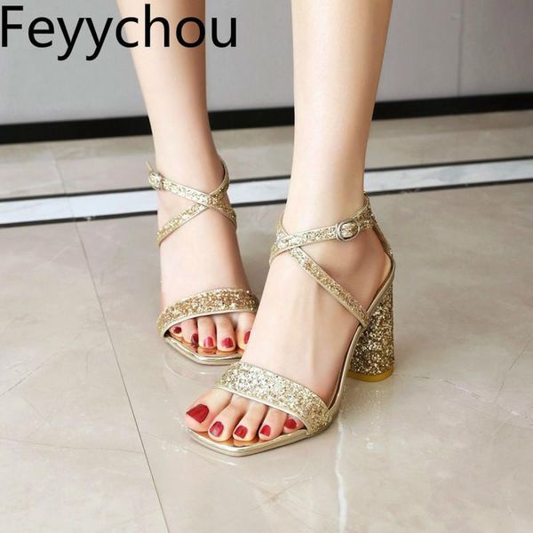 dress shoes women sandals super high heel peep toe crystal buckle ankle-strap sequined cloth 2021 fashion casual gold silver white, Black
dress shoes women sandals super high heel peep toe crystal buckle ankle-strap sequined cloth 2021 fashion casual gold silver white, Black