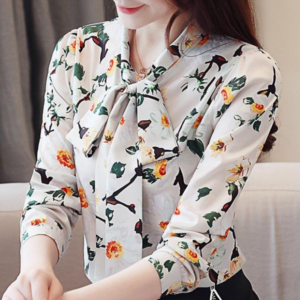 blusas mujer de moda 2021 blouse women long sleeve blouses shirts bow v-neck print chiffon shirt a881 women's &, White
blusas mujer de moda 2021 blouse women long sleeve blouses shirts bow v-neck print chiffon shirt a881 women's &, White
