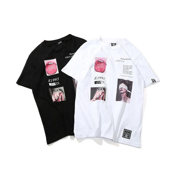 men's t-shirts for couples summer 2021 hip hop round neck short-sleeved shirt men and women suit loose all-match logo, White;black
men's t-shirts for couples summer 2021 hip hop round neck short-sleeved shirt men and women suit loose all-match logo, White;black