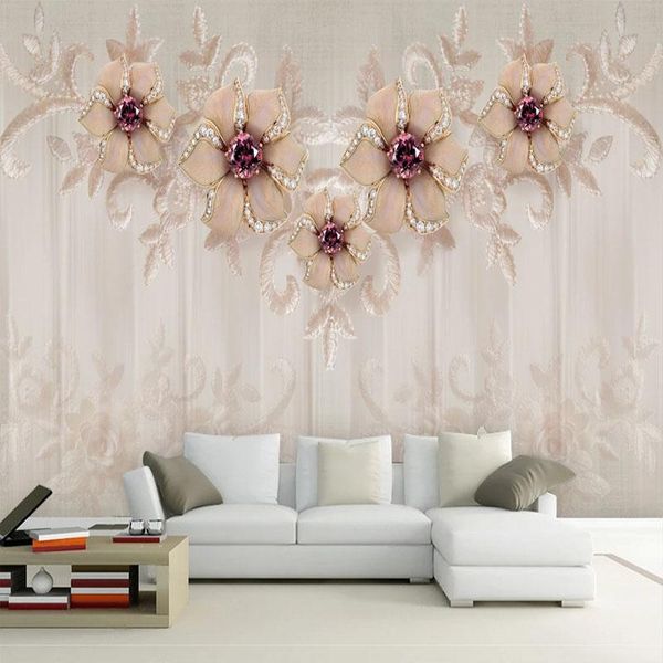 wallpapers custom mural wallpaper 3d retro romantic elegant european style jewelry tv background wall waterproof stickers papel de parede
wallpapers custom mural wallpaper 3d retro romantic elegant european style jewelry tv background wall waterproof stickers papel de parede