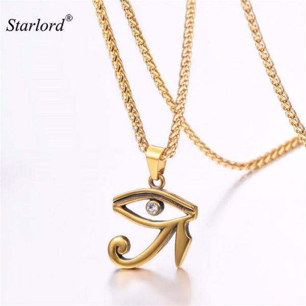 pendant necklaces eye of horus necklace gold/stainless steel pharaoh protection sign amulet egyptian jewelry gp3318, Silver
pendant necklaces eye of horus necklace gold/stainless steel pharaoh protection sign amulet egyptian jewelry gp3318, Silver