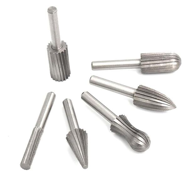 professional drill bits 6pcs 55mm 1/4inch shank wood carving hss rotary burrs electric set
professional drill bits 6pcs 55mm 1/4inch shank wood carving hss rotary burrs electric set