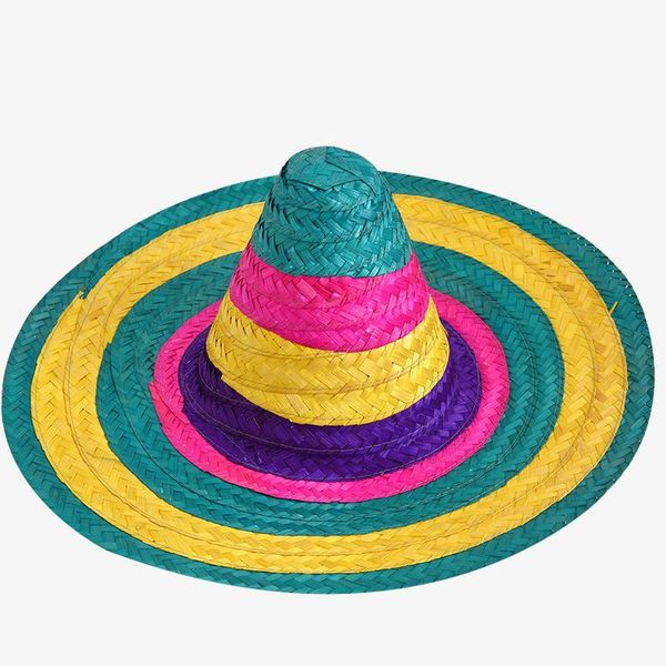 party masks children's large mexican hat role playing sun cap arrival halloween make up with pompoms b-5133
party masks children's large mexican hat role playing sun cap arrival halloween make up with pompoms b-5133