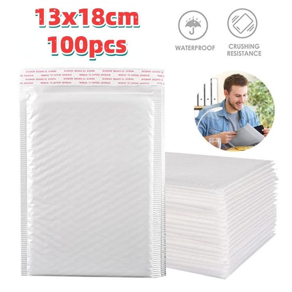 packing bags white 100pcs bubble mailer envelope for online mailing envelopes big size 13x18cm
packing bags white 100pcs bubble mailer envelope for online mailing envelopes big size 13x18cm