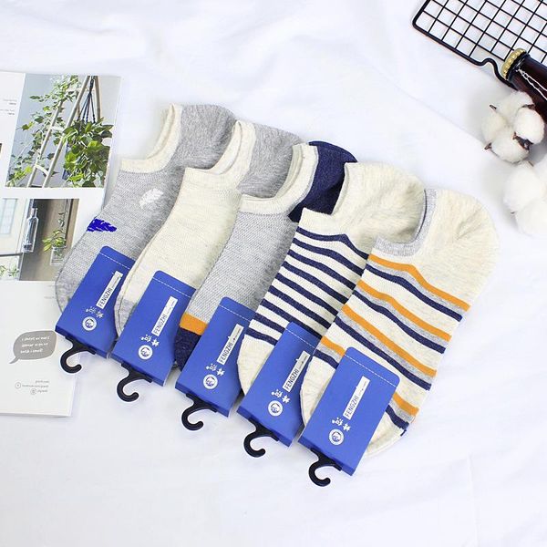 men's socks 5 pairs of colors spring and summer pure cotton short mesh sweat-absorbent breathable versatile sports funny, Black
men's socks 5 pairs of colors spring and summer pure cotton short mesh sweat-absorbent breathable versatile sports funny, Black