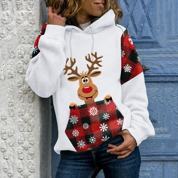 women's hoodies & sweatshirts women christmas oversized hooded pullover casual long sleeve sudaderas mujer winter clothes pull femme, Black
women's hoodies & sweatshirts women christmas oversized hooded pullover casual long sleeve sudaderas mujer winter clothes pull femme, Black