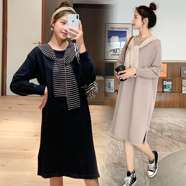 maternity dresses 2021 arrive winter dress woman straight large size knitting cotton pregnant clothing md-02695, White
maternity dresses 2021 arrive winter dress woman straight large size knitting cotton pregnant clothing md-02695, White