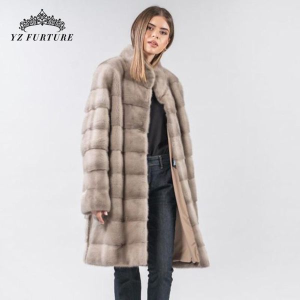 women's fur & faux 2021 winter woman simple stylish100% real mink long coat sleeve thick warm outerwear jacket outer clothing, Black
women's fur & faux 2021 winter woman simple stylish100% real mink long coat sleeve thick warm outerwear jacket outer clothing, Black