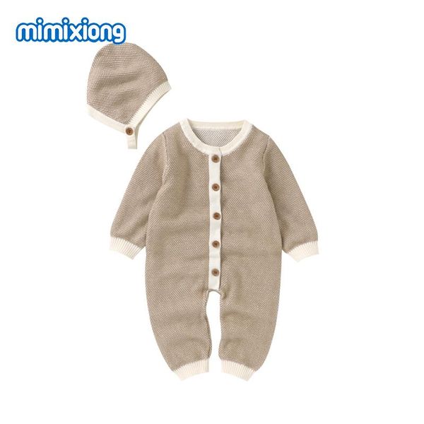 jumpsuits autumn baby romper cotton knitted born toddler jumpsuit outfit hat long sleeve infant boy girl clothing set one piece overall, Blue
jumpsuits autumn baby romper cotton knitted born toddler jumpsuit outfit hat long sleeve infant boy girl clothing set one piece overall, Blue