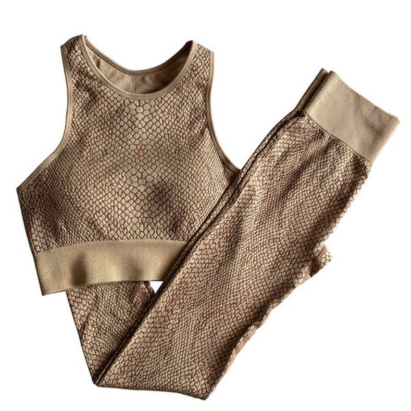tracksuits snake print seamless sets yoga set women sportswear crop legging workout clothing outfit fitness wear gym suit kmf8, Gray
tracksuits snake print seamless sets yoga set women sportswear crop legging workout clothing outfit fitness wear gym suit kmf8, Gray